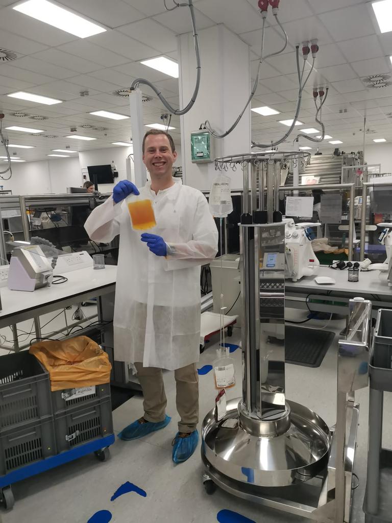 A wonderful few days at <a href="/NHSBT/">NHS Blood+Transplant</a> Filton learning how to manufacture blood components. Cryoprecipitate still by far my favourite. Thank you to the brilliant team for having me