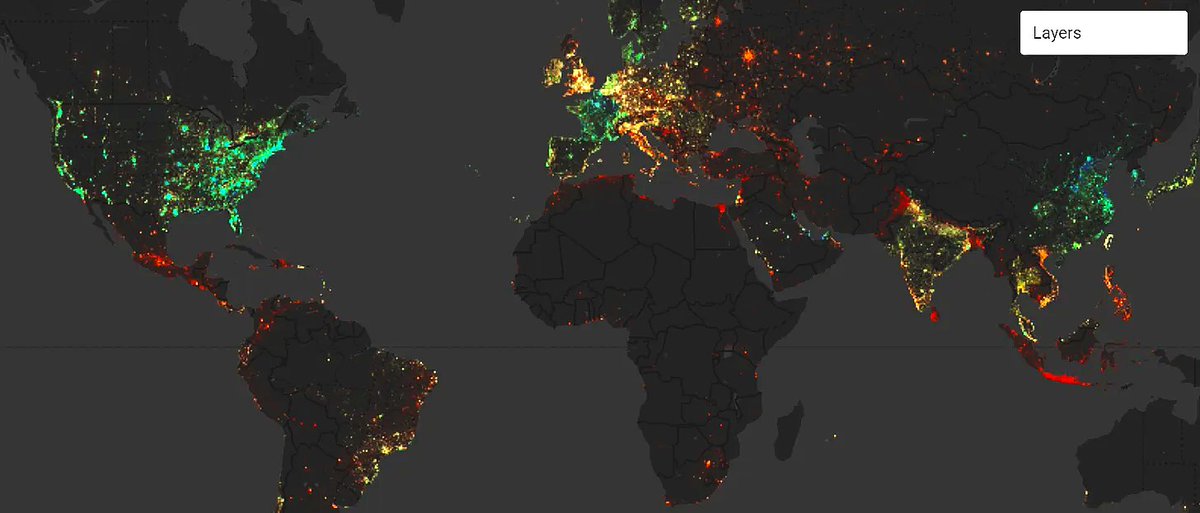 samapriyaroy's tweet photo. Explore two new datasets and an open source tool this week in the https://t.co/ECEHZgRuJl. 

Speedcheck is an open source tool for measuring your internet speed across multiple providers &amp; find new data from Global 5G networks &amp; connectivity.

#opensource #OpenData #GEE #Science https://t.co/wwOQifBbGs