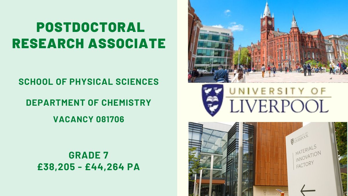 Liverpool University Jobs tweet media