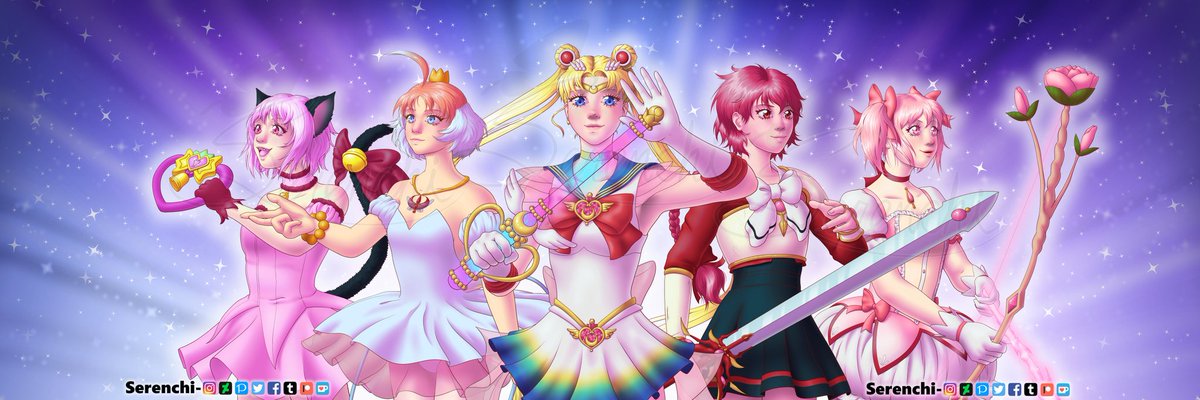 Serenchi's tweet photo. Life refuses to give me a break, so I haven't been in good mental place to draw. But since I've seen GSC is making a Fatal Frame Nendoroid and they are making a new Magic Knight Rayearth anime here's two pieces I did of them. https://t.co/Hz9fAVfvfY