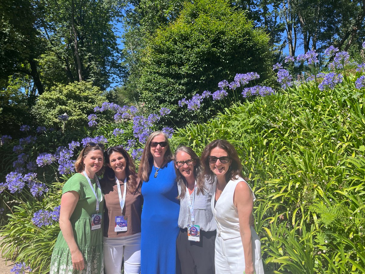 International collaboration break time! What a view! Thanks to <a href="/ShariLWade/">Shari Wade</a> for bringing us together all those COVID years ago. This is a much better background than Zoom! <a href="/INSneuro/">INS</a> #GNC2024 #INS2024inPorto