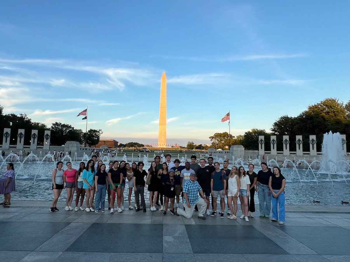 silbey (@silbey) on Twitter photo Cornell in Washington's Enduring Issues class visited the Vietnam Veteran's Memorial and the WWII Memorial last night to talk about public memory and policy-making. Thanks to the kind person who took our photo.
<a href="/CornellBPP/">Cornell Jeb E. Brooks School of Public Policy</a> <a href="/CornellinWashDC/">Cornell in Washington</a> Cornell in Washington's Enduring Issues class visited the Vietnam Veteran's Memorial and the WWII Memorial last night to talk about public memory and policy-making. Thanks to the kind person who took our photo.
<a href="/CornellBPP/">Cornell Jeb E. Brooks School of Public Policy</a> <a href="/CornellinWashDC/">Cornell in Washington</a>