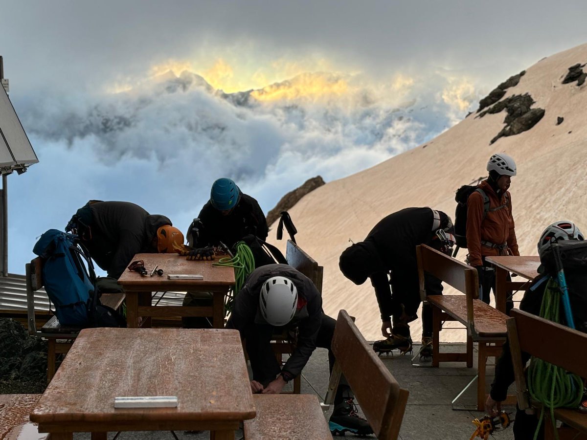 Our Summer Alpine programme has kicked off! The team on the first of our Discover Alpine Mountaineering courses had a fantastic few days and were fortunate to avoid the worst of the weather.

📷Stu McAleese