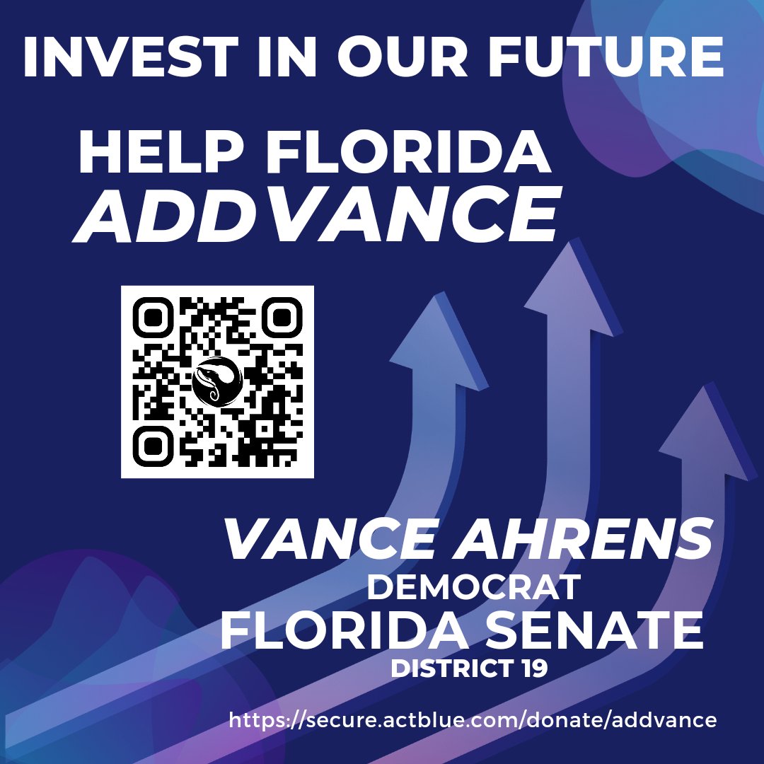 Souli_Bird's tweet photo. Florida District 19
Vance Ahrens for
Florida State Senate
Democrat, progressive
and Trans woman.
Its time to #AddVance FL
https://t.co/Qg6cTnznuF
πππ
#demcastfl
#wtpGOTV24 #OBV https://t.co/JYZH5sVvvB