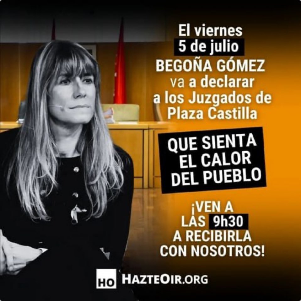 GuillermoRocaf1's tweet image. #ABUSOS que intentará hacer la @policia de @sanchezcastejon en la comparecencia de Begoña Gómez ante el Juez Peinado este Viernes (lo vimos con Mercedes González, Delegada del Gobierno en Madrid) 🧐👇 
-Infiltrar todo el Pasillo del Jugado con miembros de la UIP armados hasta los…
