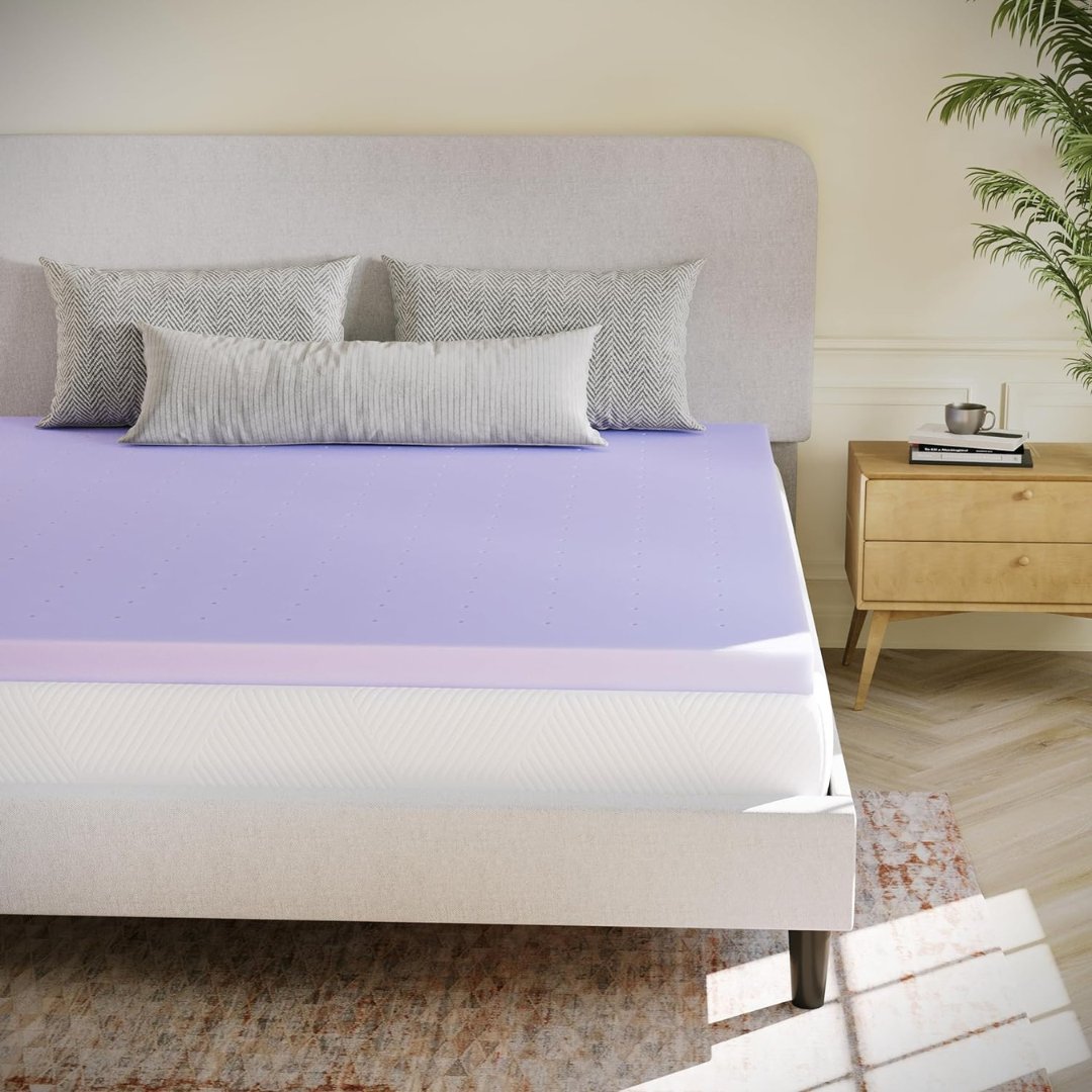 Looking to upgrade your sleep without buying a new mattress? Our Capri ventilated mattress topper is just the thing you need!🛌✨ The ventilated foam disperses body heat and molds to your body, easing joint pain and aches. Wake up refreshed! 

#FlashFurniture #RefreshForLess