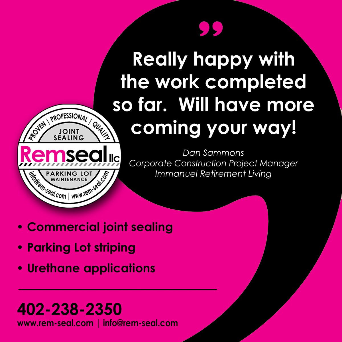 Remseal LLC (@remsealllc) on Twitter photo 