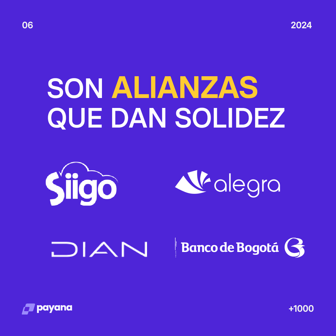 Payana_Col's tweet photo. ¡1.000 GRACIAS! Payana sigue creciendo y creyendo en las pymes colombianas, ayudándolas a alcanzar la eficiencia administrativa.

Ya son más de 1.000 pymes y emprendedores que hacen sus procesos más rápido y sin errores.

Súmate ahora en https://t.co/GJbiBVm1B8 https://t.co/gBt4vpZq0L