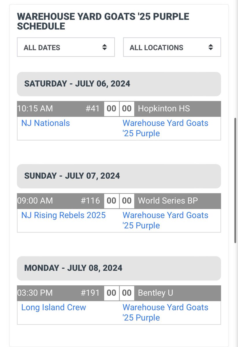 Looking forward for the Boston Classic (17U, 18U) tournament starting this weekend . My schedule will be attached to this post. Can’t wait to compete with my team.<a href="/Warehouse_Ball/">Baseball Warehouse</a> <a href="/SaintJoesMetBB/">St. Joe’s Metuchen Baseball</a> <a href="/PSBaseballinc/">Prospect Select</a> <a href="/BaseballCf/">CF Uncommitted Baseball</a> <a href="/CoastRecruits/">Coast 2 Coast Recruits</a>