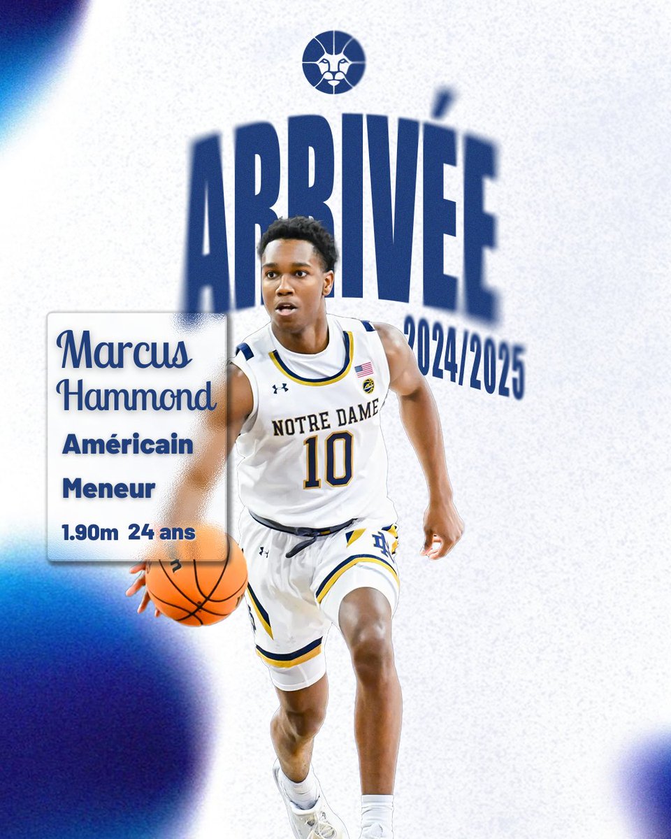 Welcome <a href="/iam_marcuss/">MH.10🔥</a> ! 🔥🙌

Marcus Hammond rejoint le Rouen Métropole Basket et sera le relai de Sylvain Delorme au poste de meneur.

Nous sommes ravis d'accueillir Marcus au sein du RMB et nous avons hâte de le rencontrer lors de son arrivée à Rouen.

#GORMB
