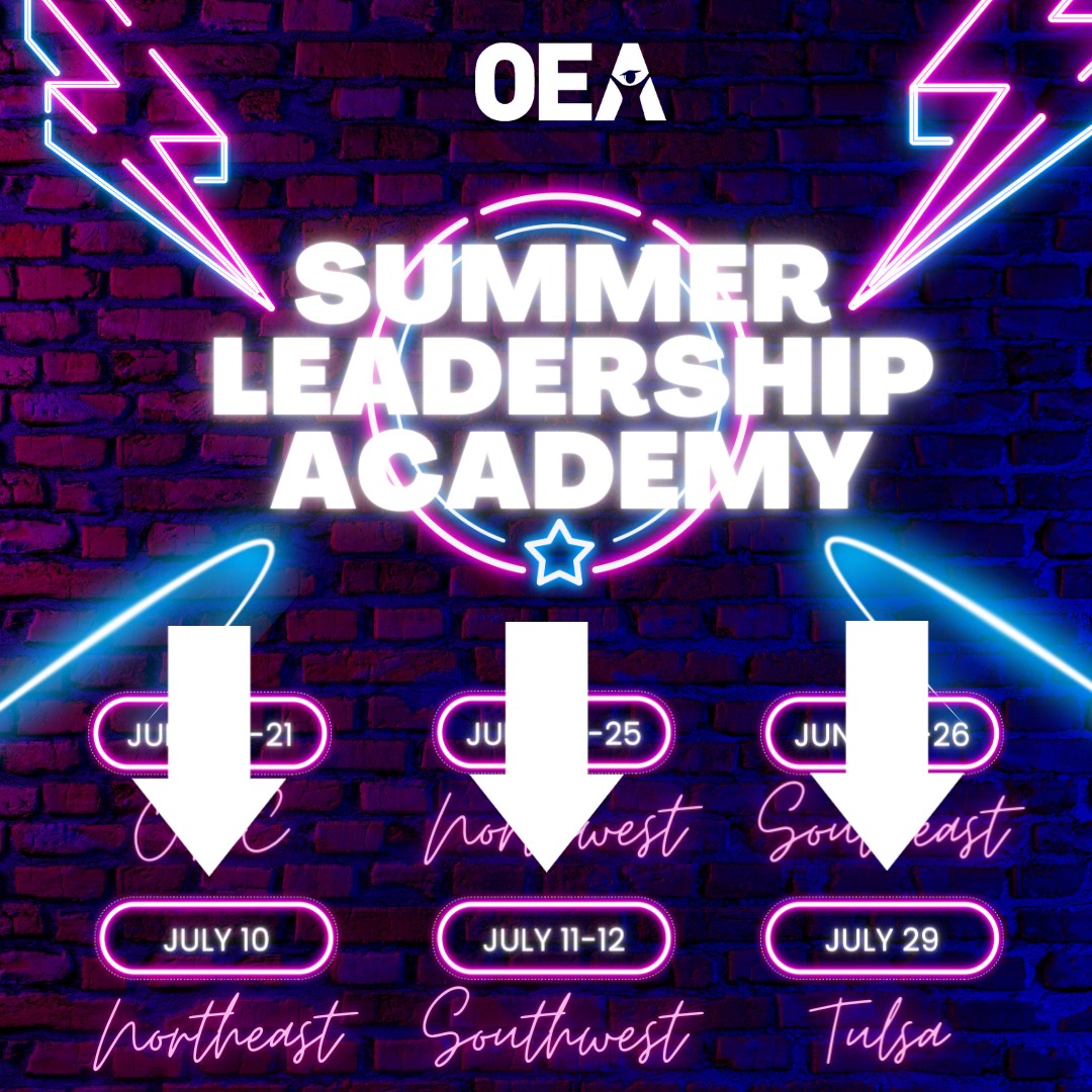 okea's tweet photo. Our Regional Summer Leadership Academies are underway. The NW region had a great time! 3 more dates left! #oklaed https://t.co/GcYSUmegaQ