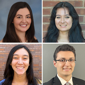 Yale Chemistry (@yalechem) on Twitter photo Congratulations to our 2024 recipients of the <a href="/NSF/">U.S. National Science Foundation</a> Graduate Research Fellowships: Marisa Barilla, Hannah Castillo, Anthony M. Smaldone, and Carmelita J. Ro-Mendez! Meet the NSF Fellows and learn about their research bit.ly/3La2gBP #NSFGRFP Congratulations to our 2024 recipients of the <a href="/NSF/">U.S. National Science Foundation</a> Graduate Research Fellowships: Marisa Barilla, Hannah Castillo, Anthony M. Smaldone, and Carmelita J. Ro-Mendez! Meet the NSF Fellows and learn about their research bit.ly/3La2gBP #NSFGRFP