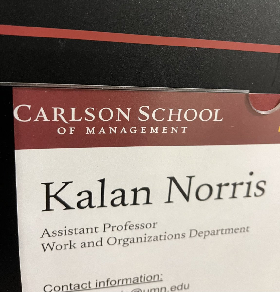 Kalan Norris, Ph.D. tweet media