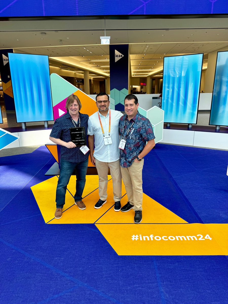 Stagemaker's tweet image. Congrats, Five Lakes Marketing, on another successful year!