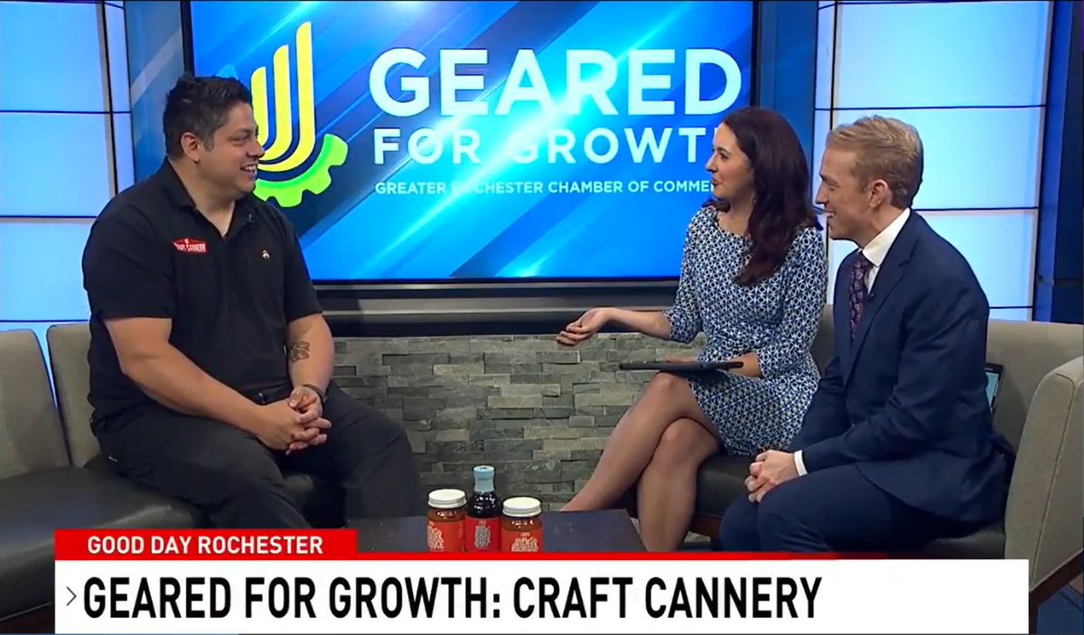 .<a href="/CraftCannery/">Craft Cannery</a> works to bring recipes to market for small and medium-sized businesses. Pauly Guglielmo was on #GearedForGrowth to share more about what Craft Cannery does, its local partnerships, &amp; his vision for the future of the manufacturer

Read more: greaterrochesterchamber.com/2024/07/03/gea…