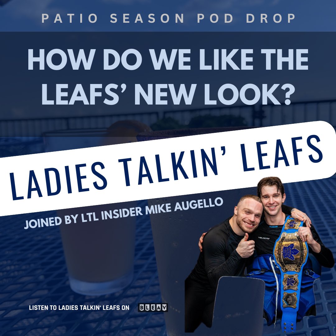 LTL1917's tweet photo. #LTLPodcast🎙️
The #Leafs were busy at the #NHLDraft and #FreeAgency To kick off LTL Patio Season our Insider, Mike Augello, joins us to talk about it & other #NHL news!
#LTL1917
Follow & Listen to the show on BLEAV Network, Spotify or your fave app!
👇
https://t.co/9bg0ZMPa0Q https://t.co/WNMICRxX4v