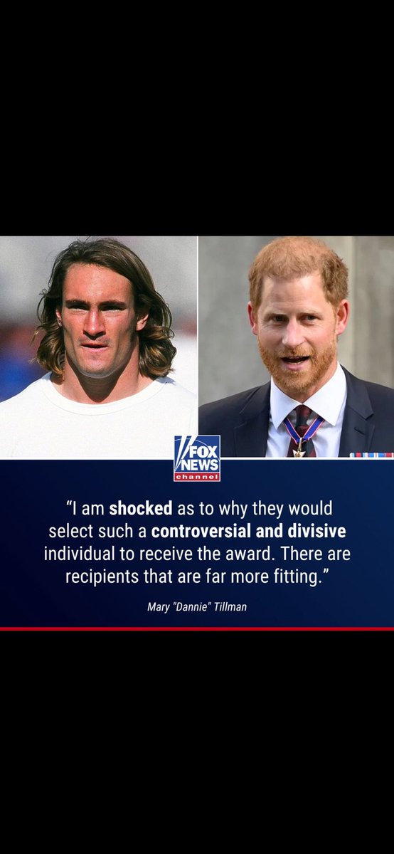 0Rthebest91033's tweet photo. #PatTillmanAward
#PatTillmanDeservesBetter 
#PatTillmanDishonored 
#HarryDoesntDeserveThisAward #HarryAndMeghanAreFCKIngGrifter  #FireHarryFromInvictus #CryMeAFCKingRiverHarry #DishonestDukeHarryHarkle #DukeOfStupidity #SussexsShitShow #NOOneWants2HearHarrysWordSalad https://t.co/io3Wjwia6P