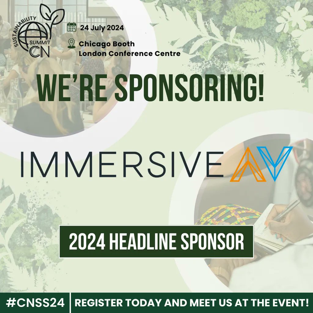 Immersive AV tweet media