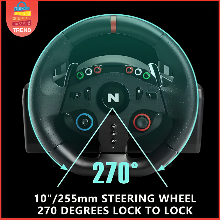 trend_1203's tweet photo. Trend offers the NITHO Drive Pro ONE V24 racing and gaming wheel with a 270-degree rotation angle, compatible with PC,PlayStation 4,Xbox One,Xbox SeriesX/S,and Switch.🏎
#trend #gamingwheel #nithodrivepro #racingwheel #pcgaming #ps4gaming #xboxonegaming #xboxseriesx #switchgaming https://t.co/RJVMMVyXwQ