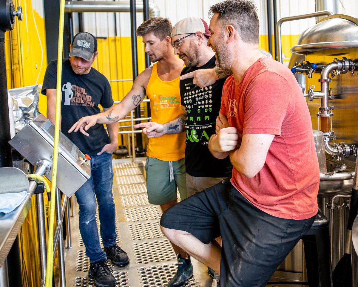 Last week, we came together as the Springfield Craft Beer Collective and Brewed a beer together! 😱

This was done at 4 By 4 Brewing - Fremont Hills and we brewed a Festbier that we are so excited to share with you guys. We had so much fun hanging out in our element together!