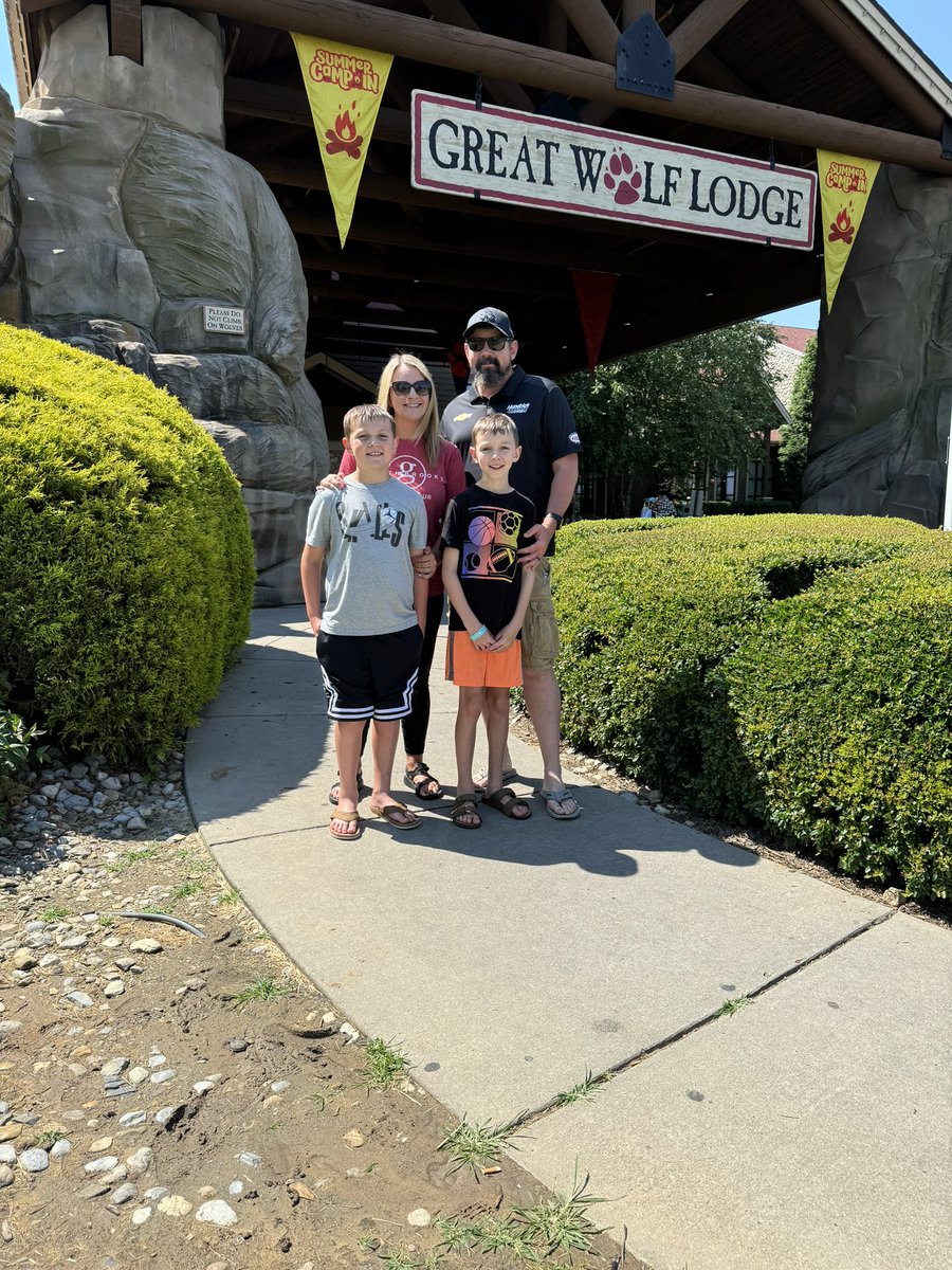 Boys had a blast at #greatwolflodge