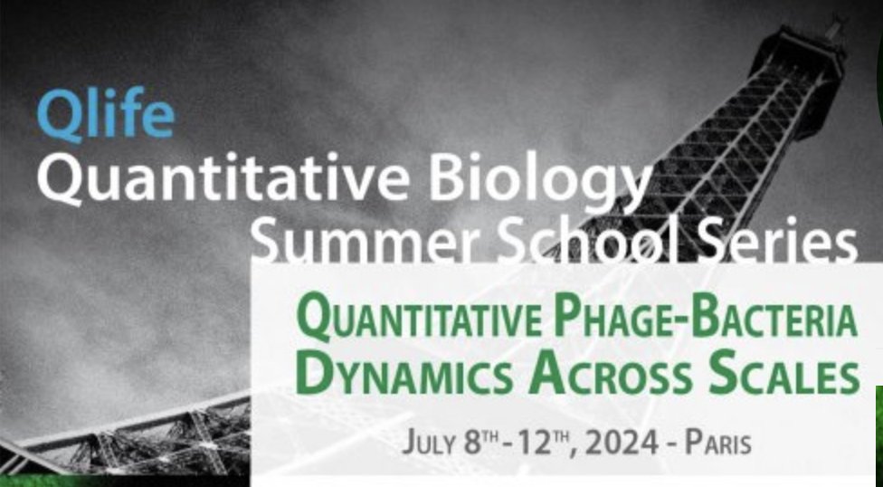 Looking ahead to welcome students, TAs, and lecturers to next week's "Quantitative Phage-Bacteria Dynamics Across Scales" <a href="/PslQlife/">PSL-Qlife</a> Summer School held at <a href="/institut_curie/">Institut Curie</a>. 

edu.bio.ens.psl.eu/spip.php?artic…