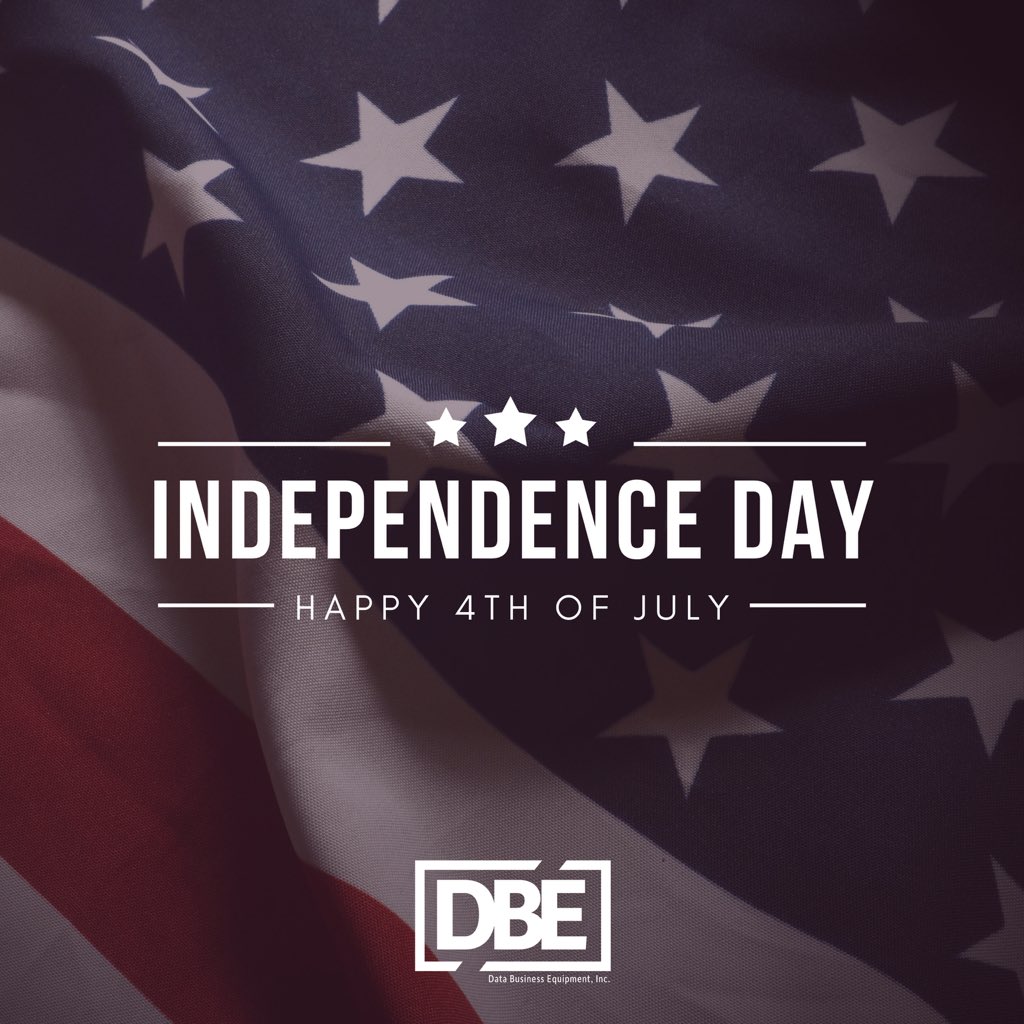 databusinesseq's tweet photo. From everyone at DBE, we wish you a wonderful and safe 4th of July holiday! https://t.co/mncXi5NDFq