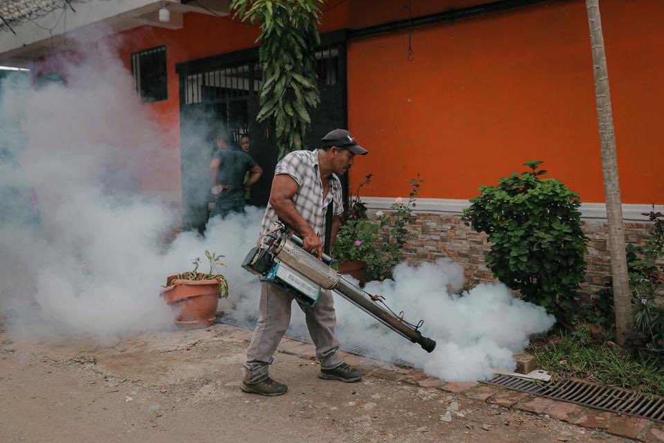 SantaAnaNorte_'s tweet photo. #Texistepeque | 🚫🦟 Seguimos con nuestra campaña de fumigación contra el zancudo transmisor del Dengue. #AlertaEpidemiológicaPorDengue https://t.co/n9Fdy0XG8F
