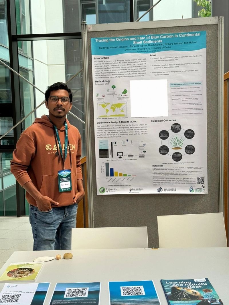 ap3489's tweet image. A pleasure to be at the @GSI_Exeter summer conference. Both to represent the work of the @ConvexSeascape with Riyad but even more to think about how do we create transformational change for people and the planet.

#ClimateAwareness 
#ClimateScience
#ClimateChange