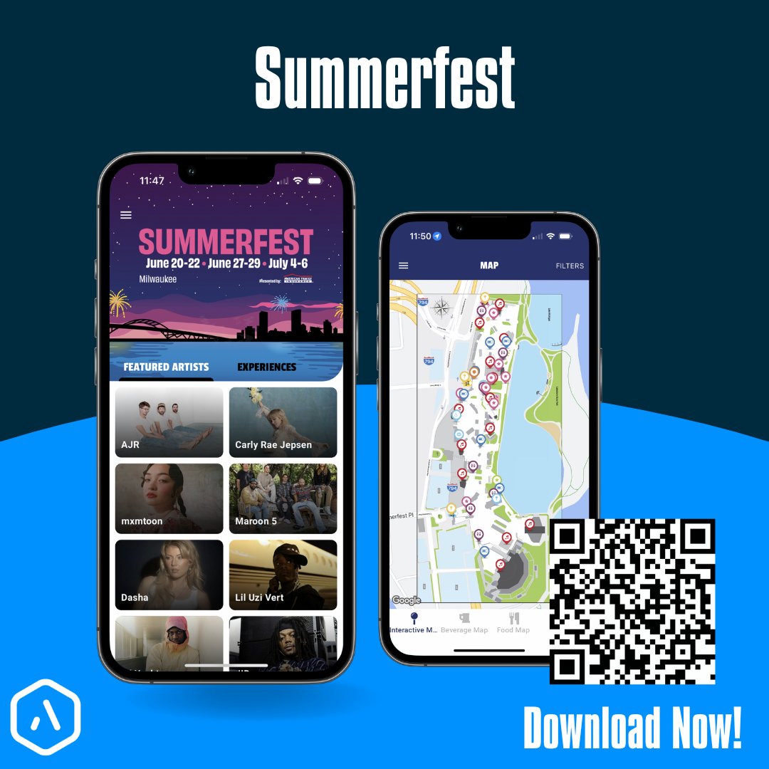 Aloompa (@aloompa) on Twitter photo Heading to <a href="/Summerfest/">Summerfest</a> this holiday weekend? Maximize your experience at The World's Largest Music Festival with the official mobile app from Aloompa! Download now and see everything this massive festival has to offer. #Summerfest #mke #MusicFestival #FestivalApp Heading to <a href="/Summerfest/">Summerfest</a> this holiday weekend? Maximize your experience at The World's Largest Music Festival with the official mobile app from Aloompa! Download now and see everything this massive festival has to offer. #Summerfest #mke #MusicFestival #FestivalApp