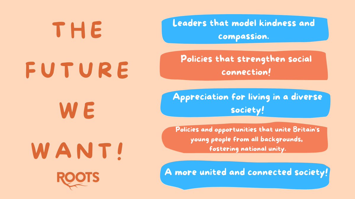 ProgrammeRoots's tweet photo. We've listened to the voices across our communities. Now, more than ever, we push for a future that prioritises UNITY, DIVERSITY and COMPASSION! Regardless of the election's outcome, we're dedicated to shaping a brighter future for the UK! 🇬🇧 #UKFuture #Election2024 #Kindness https://t.co/E6EaYJ4wfr