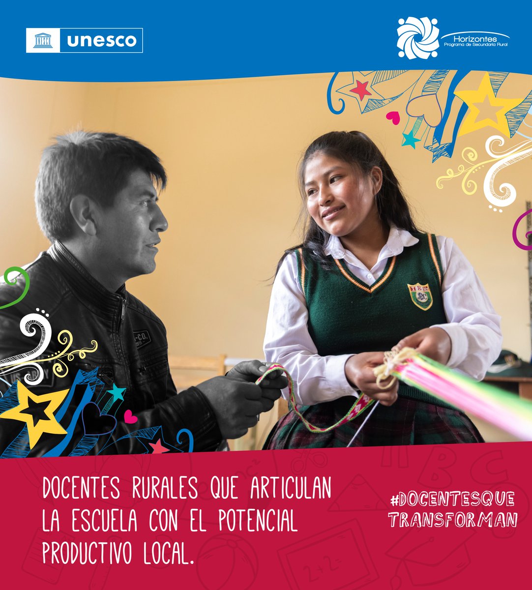 📚La formación técnica articula las competencias de emprendimiento constituyendo un espacio en el que los docentes activan los saberes locales, las habilidades socioemocionales y las otras competencias del Currículo Nacional. 

#DocentesQueTransforman