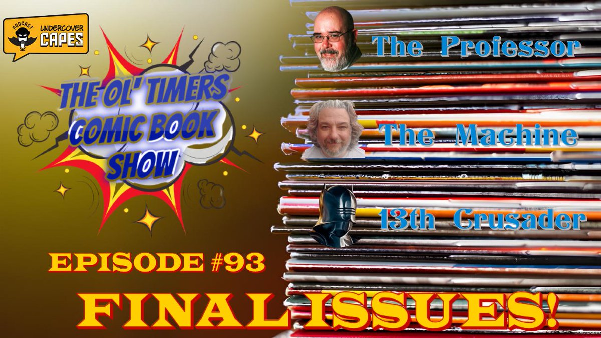 #HappyNCBD! Let's talk Ol' Skool #Comicbooks w/the #OlTimersCrew NOW on our #YouTubeChannel! Tune in as the fellas chat about some legendary #FinalIssues in  #Comics  &amp; more...! Feat. <a href="/johnnyhughes70/">Johnny 'The Machine' Hughes</a>, <a href="/cemberfrostt/">Bud Young</a> &amp; <a href="/13thCrusader/">𝕿𝖍𝖊 13𝖙𝖍 𝕮𝖗𝖚𝖘𝖆𝖉𝖊𝖗</a> #comics --->  youtu.be/UiKHG5PQEs8