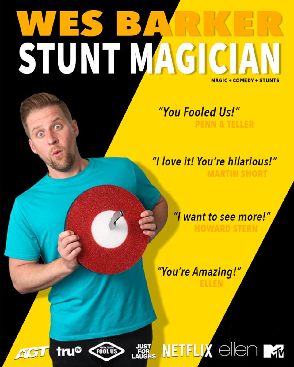 newhopecinema's tweet image. 😂🎩 Ready for an unforgettable night? This Saturday at 7:30 pm, Wes Barker: Stunt Magician is taking over New Hope Cinema! Come for the magic, stay for the comedy. Don’t miss out! #ComedyMagic #WesBarker