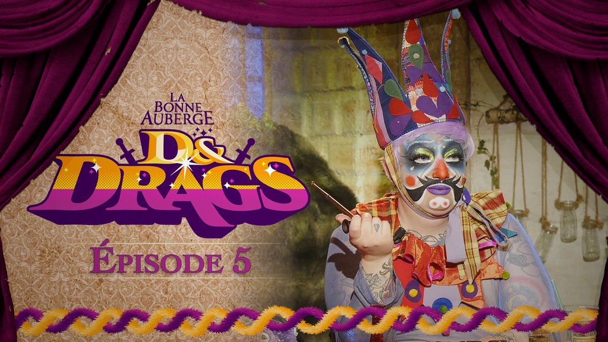 D&amp;Drags - Ep. 5 : À une mèche près 💇‍♀️
Notre fabuleuse compagnie comprend que les apparences peuvent être trompeuses et les histoires personnelles plus nuancées qu'on pourrait se l'imaginer...

➡️ youtu.be/jtf-3znKSac
