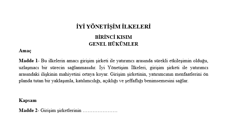 Ve sonuna geldik!

Platform olarak girişimcilerin ve binlerce kitle fonlaması yatırımcılarının arasında kurulması gereken sağlıklı ilişkiyi,
Girişimcilerin şirketlerinin yönetiminde kurumsallığı, katılımcılığı, açıklığı ve şeffaflığı önemsiyoruz.

Bu nedenle üzerinde uzun süredir