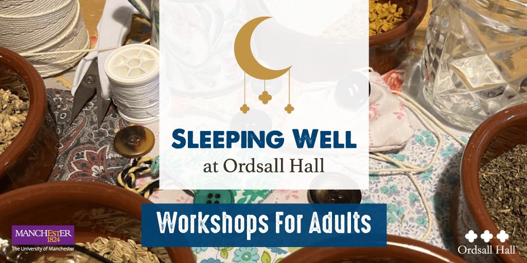 We have added some additional spaces on our adult learning bread making workshop this Sunday. Join Dr Anna Fielding to make sourdough, soda bread, and oatcakes while exploring the benefits of grains for sleep past and present. 12-3pm, free, book online ordsallhall.com/event/sw-soda2…