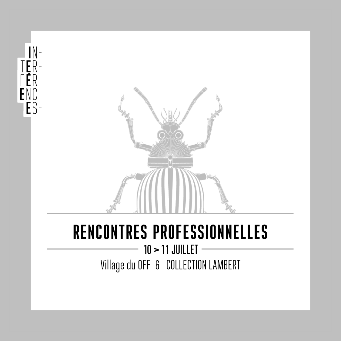 📆Programme des rencontres professionnelles d'INTERFERENCES à Avignon les 10 et 11 juillet : fevis.com/programme-prof…
Ce volet #professionnel est composé d’un parcours de réflexions et de découvertes de projets musicaux dédiés aux professionnels du secteur culturel musical 
#fevis