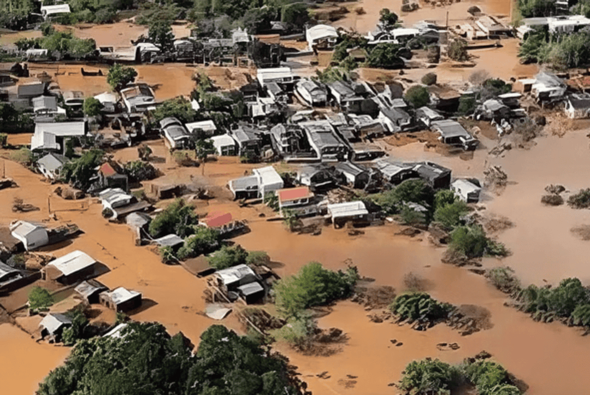 ClimaChangeGeo's tweet photo. 🌧️ Chuvas intensas e enchentes têm causado grandes desastres em várias regiões do Brasil, especialmente em áreas urbanas com infraestrutura deficiente. Defesa Civil #ChuvasIntensas #Enchentes https://t.co/4165uaYOGc