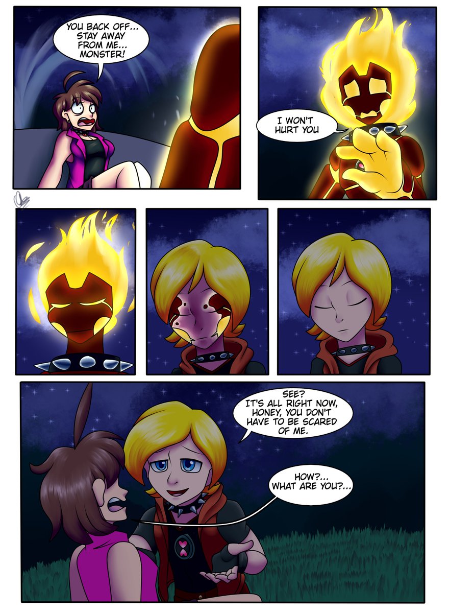 lily_pajaro's tweet photo. the #Chaquetrix concept is of @TrixTheAlien
Here we see in more detail what Heatblast does to be compatible with Zelen
#amortrix #heatblast #pyronita #Chaquetrixfanart #ben10 #ben10fanart #omnitrix #comic
https://t.co/56PCeC3yCb https://t.co/flYPEFGI6T