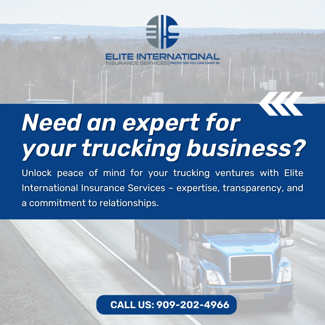 EliteInternat13's tweet image. 🚛💼 Look no further! 

Elite International Insurance Services delivers peace of mind with expertise, transparency, and a dedication to building lasting relationships. 

Let's navigate your ventures together! 

📞 909-202-4966

#EliteInsuranceServices #TruckInsurancePros