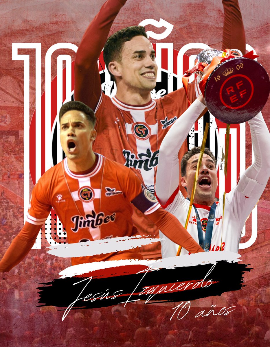 𝗗𝗶𝗲𝘇 𝗮ñ𝗼𝘀. 𝗨𝗻𝗮 𝗱é𝗰𝗮𝗱𝗮. 🤩 

🧗 𝑫𝒆 𝑺𝒆𝒈𝒖𝒏𝒅𝒂 𝑫𝒊𝒗𝒊𝒔𝒊ó𝒏 𝒂 𝑪𝒉𝒂𝒎𝒑𝒊𝒐𝒏𝒔 𝑳𝒆𝒂𝒈𝒖𝒆 

¡Seguimos juntos, capitán! 🤜🏼🤛🏼 

#JesúsRenovado