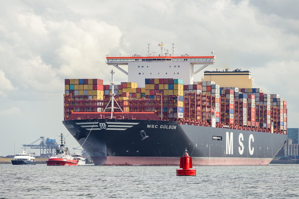 MSC Hits Record 20% Market Share of Global Containership Capacity dlvr.it/T96MDS