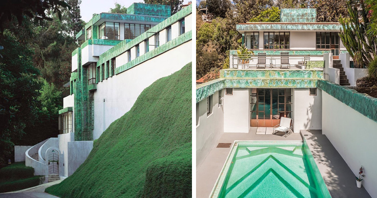 immoinfrance's tweet image. ICYMI: #california #LloydWright Samuel-Novarro House By Lloyd Wright dlvr.it/T96MWZ