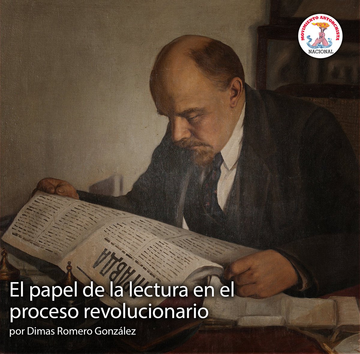 📖🚩l Para quienes están dispuestos a sumarse a la construcción de una patria más justa y más equitativa para todos los mexicanos, es urgente que leamos, que leamos y nos eduquemos en la teoría marxista-leninista.
#Opinión <a href="/DimasRomeroGonz/">Dimas Romero Gonzalez</a>  movimientoantorchista.org.mx/el-papel-de-la…