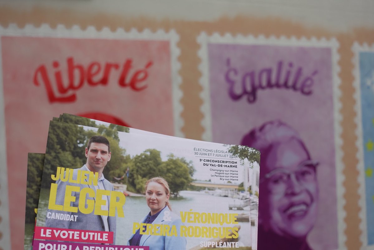 maxine_mai's tweet image. À Champigny-sur-Marne, il manque 1 point, 10 votants par bureau pour envoyer @LEGERJulien94 à l’Assemblée.

Nous ne pouvons passer à côté d’aucune victoire, d’aucune circonscription, d’aucun électeur.

Le 7 nous devons éviter le pire, pour, dès le 8, construire le meilleur !