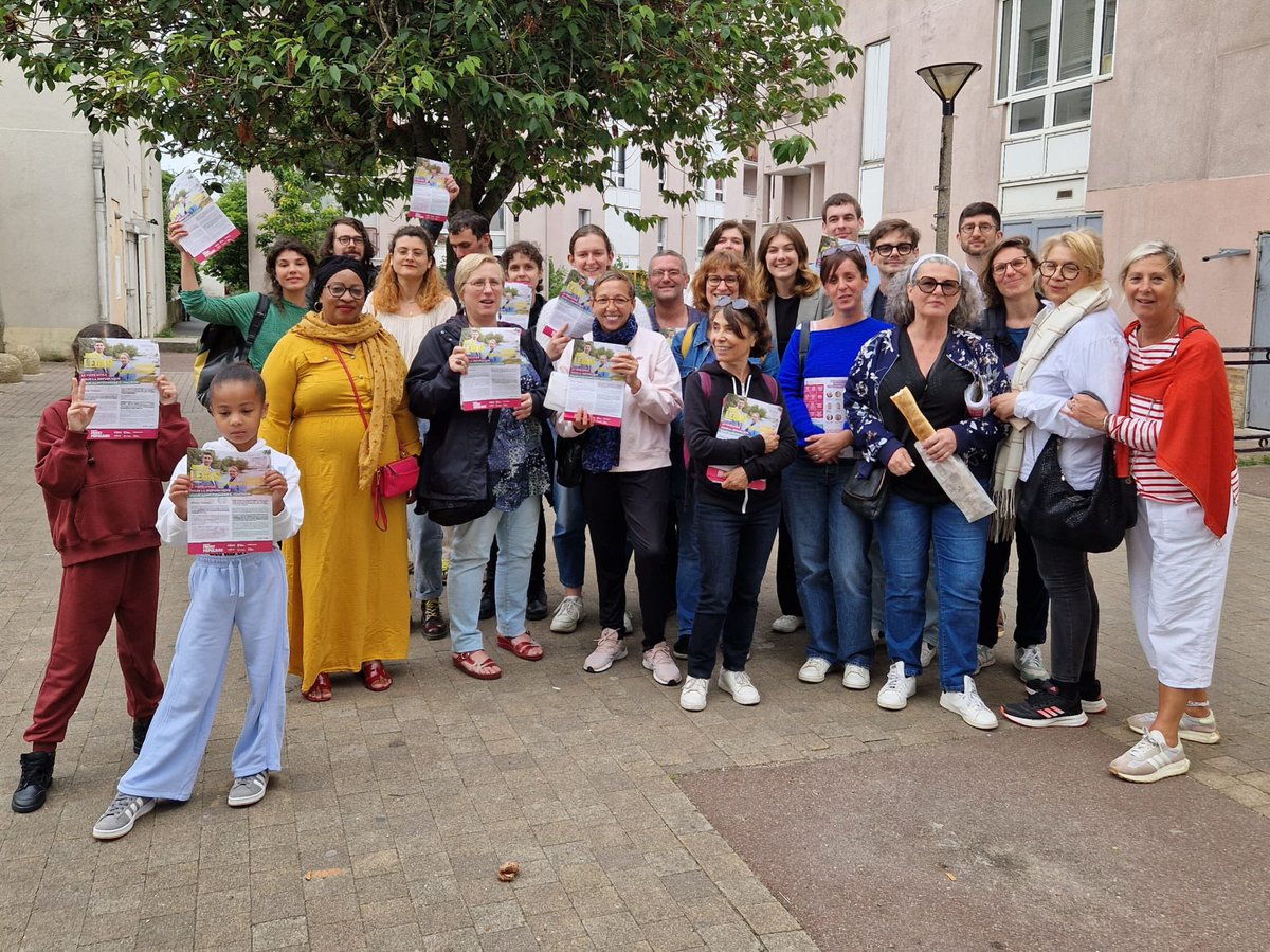 maxine_mai's tweet image. À Champigny-sur-Marne, il manque 1 point, 10 votants par bureau pour envoyer @LEGERJulien94 à l’Assemblée.

Nous ne pouvons passer à côté d’aucune victoire, d’aucune circonscription, d’aucun électeur.

Le 7 nous devons éviter le pire, pour, dès le 8, construire le meilleur !
