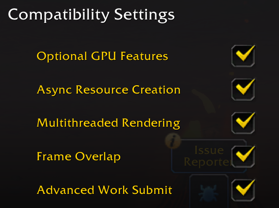 Profoundsoup's tweet photo. @Wowhead Just saw these settings on the beta. Have we had any in-depth look at what these do and how the affect performance? https://t.co/JmJrN58e8O