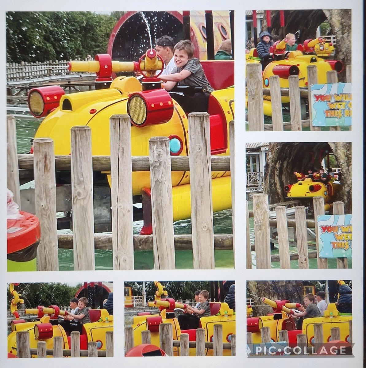 Lockwood Class is having fun in the sun <a href="/flamingolanduk/">Flamingo Land Resort</a> on the water rides.