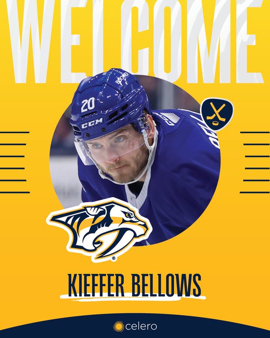 Text at the top says Welcome. There is a photo of Kieffer Bellows. Text beneath the photo says Kieffer Bellows. The Celero logo is at the bottom center.